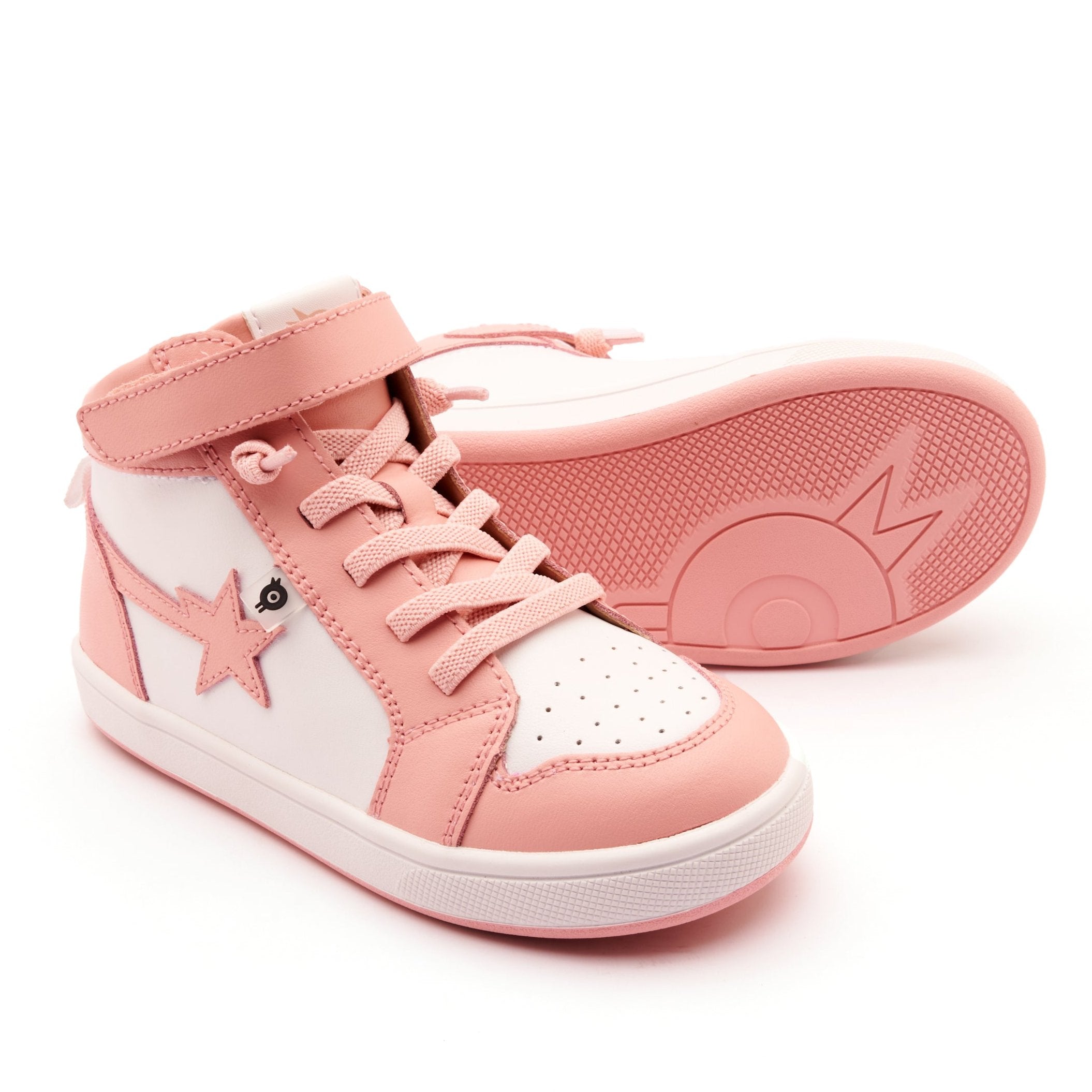 Old Soles Girl s Team Star Casual Shoes Snow Cipria White Cipria Just Shoes for Kids