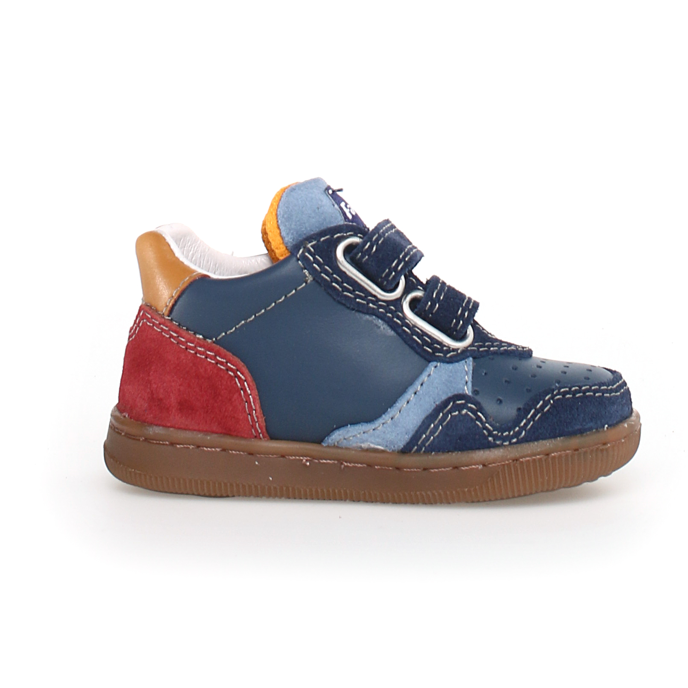 Falcotto Boy's Klip Vl Fashion Sneakers, Bluette Navy/Celeste