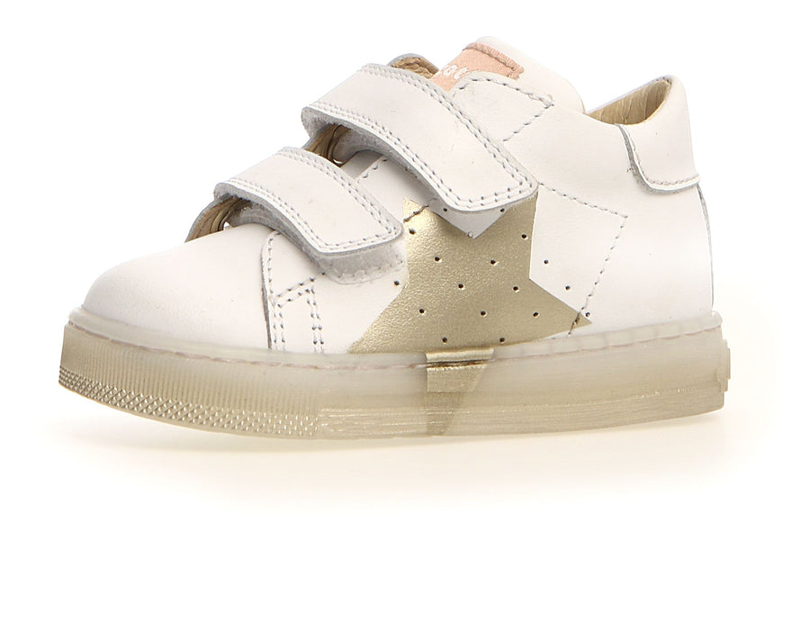 Falcotto Venus VL Girl's Sneakers - White/Platinum