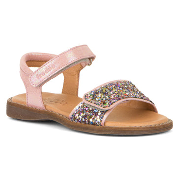 Froddo Girl's Lore Sparkle Sandals - Pink Shine
