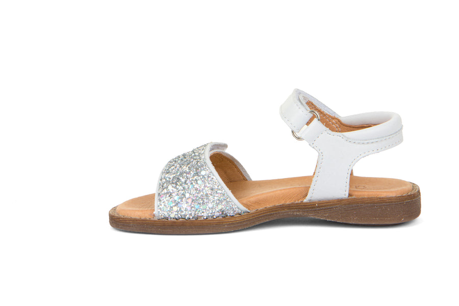 Froddo Girl's Lore Sparkle Sandals - White