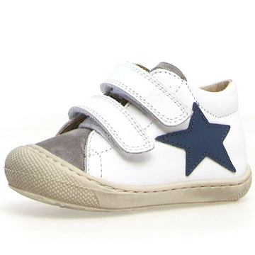 Naturino Kolde VL Girl's and Boy's Casual Shoes - Grey/White/Azure