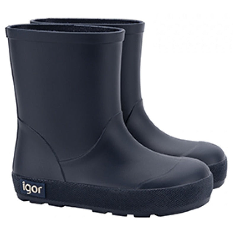 Igor Boy's and Girl's Yogi Rain Boots Marino – Just Shoes for Kids