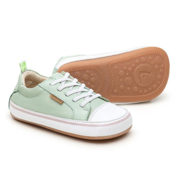 Tip Toey Joey Girl's and Boy's Funky Sneakers, Mint