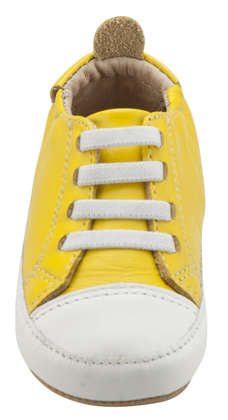 Old Soles Boy's and Girl's Eazy Jogger First Walkers, Sunflower