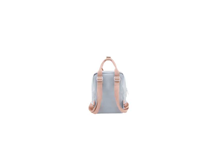 Sticky Lemon Deluxe Collection Small Backpack, Agatha Blue, Elevator Red, Mendl's Pink