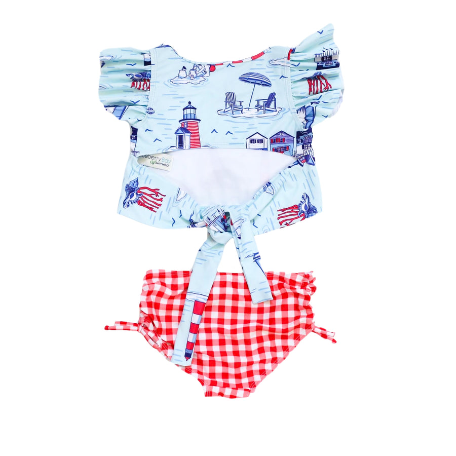 Blueberry Bay Pier House Two Piece Swimsuit