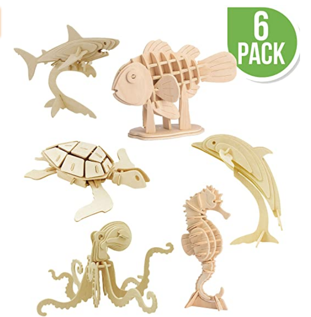 Stowey Joey Kids 3D Wooden Puzzle Set – Just Shoes for Kids