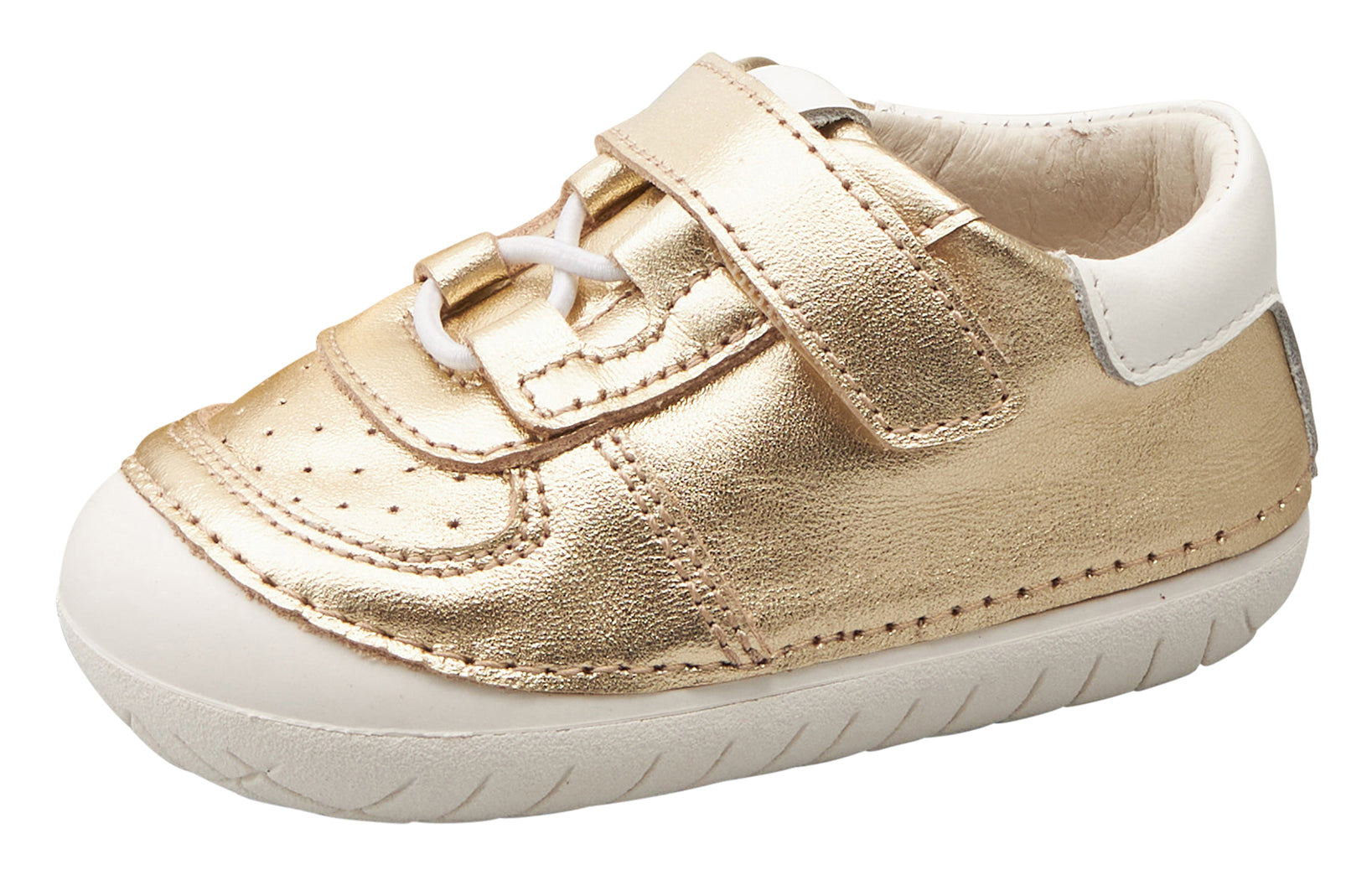 Old Soles Girl s and Boy s 4090 Rebel Pave Shoes Gold White