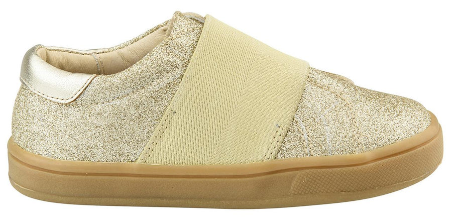 Old Soles Girl's Glam Master Slip-On Sneaker Shoe, Glam Gold