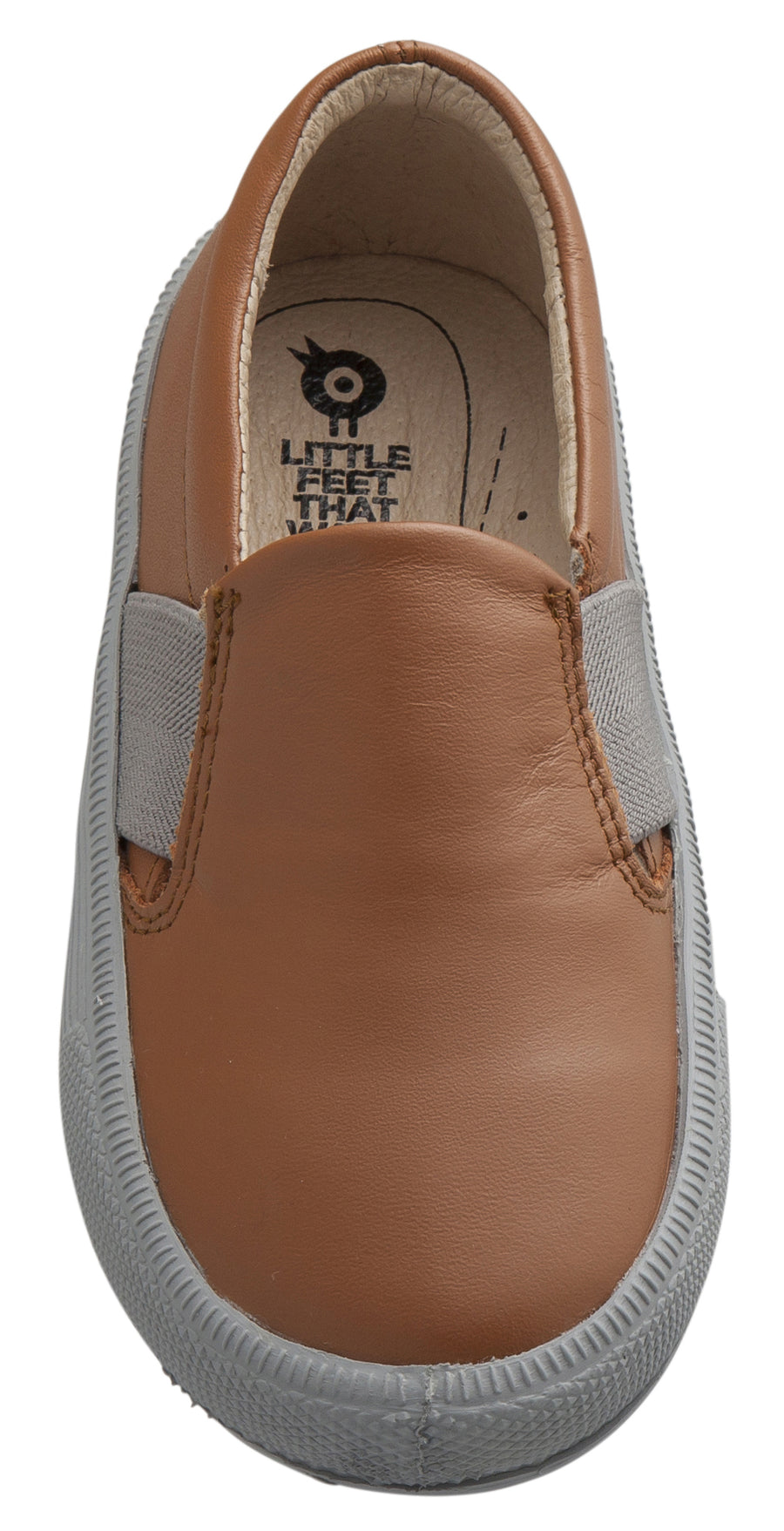 Old Soles 6084N OG Hoff Slip On Elastic Loafer Sneaker, Tan/Grey