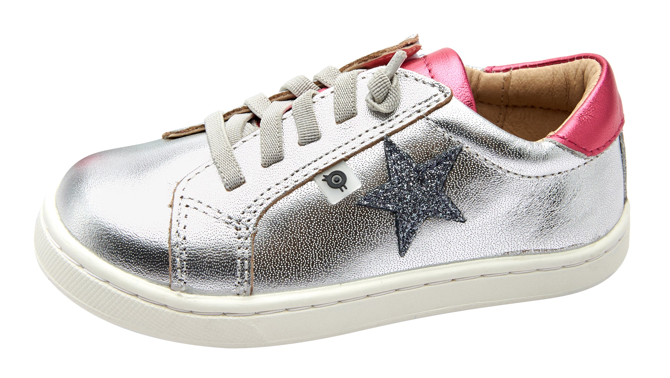 Soles Girl's 6118 Milky-Way - Silver/Fuchsia Foil/Glam Gu – Just Shoes