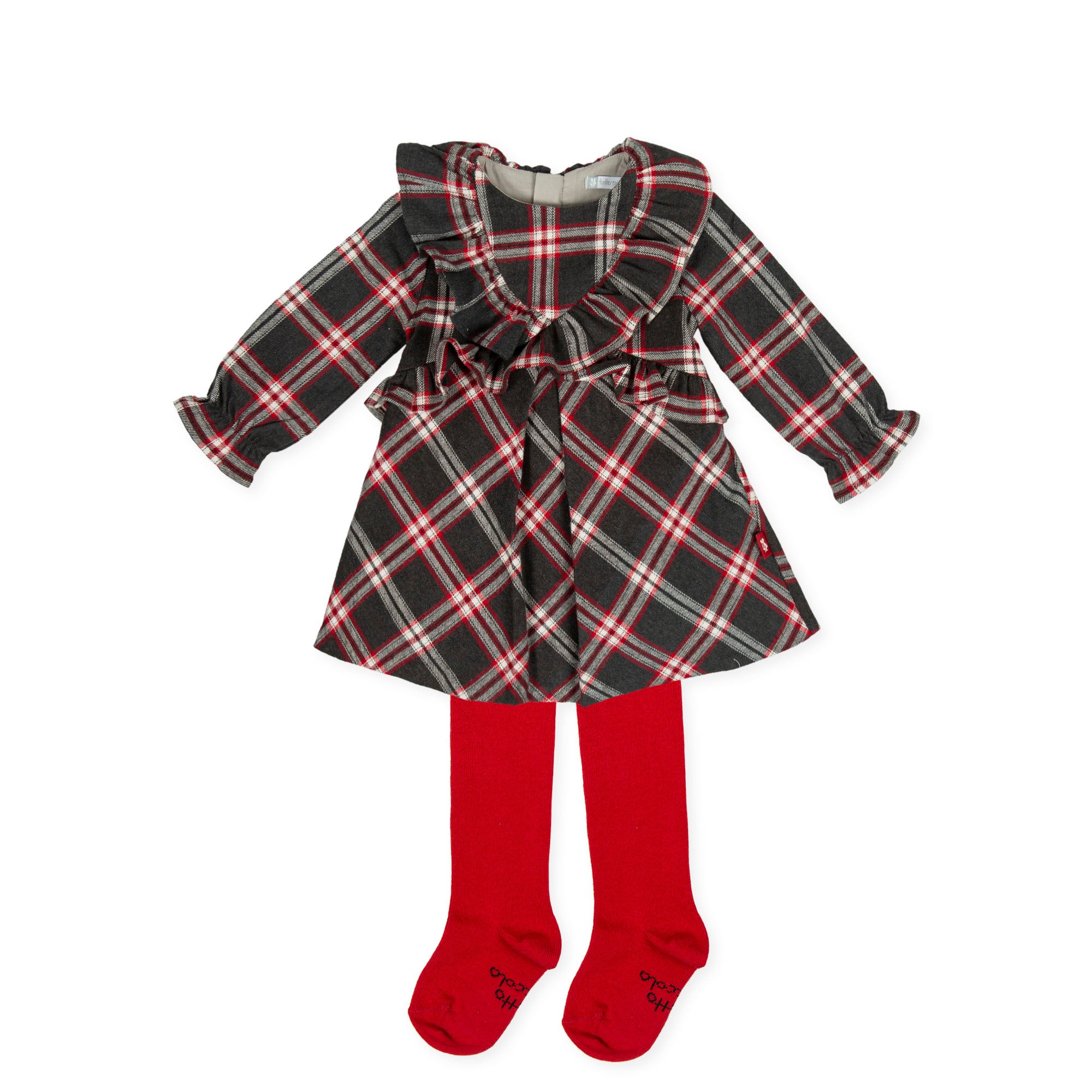 princess polly baby blue dress burgundy tights outfit ideas Archives - Style Rave main image 1