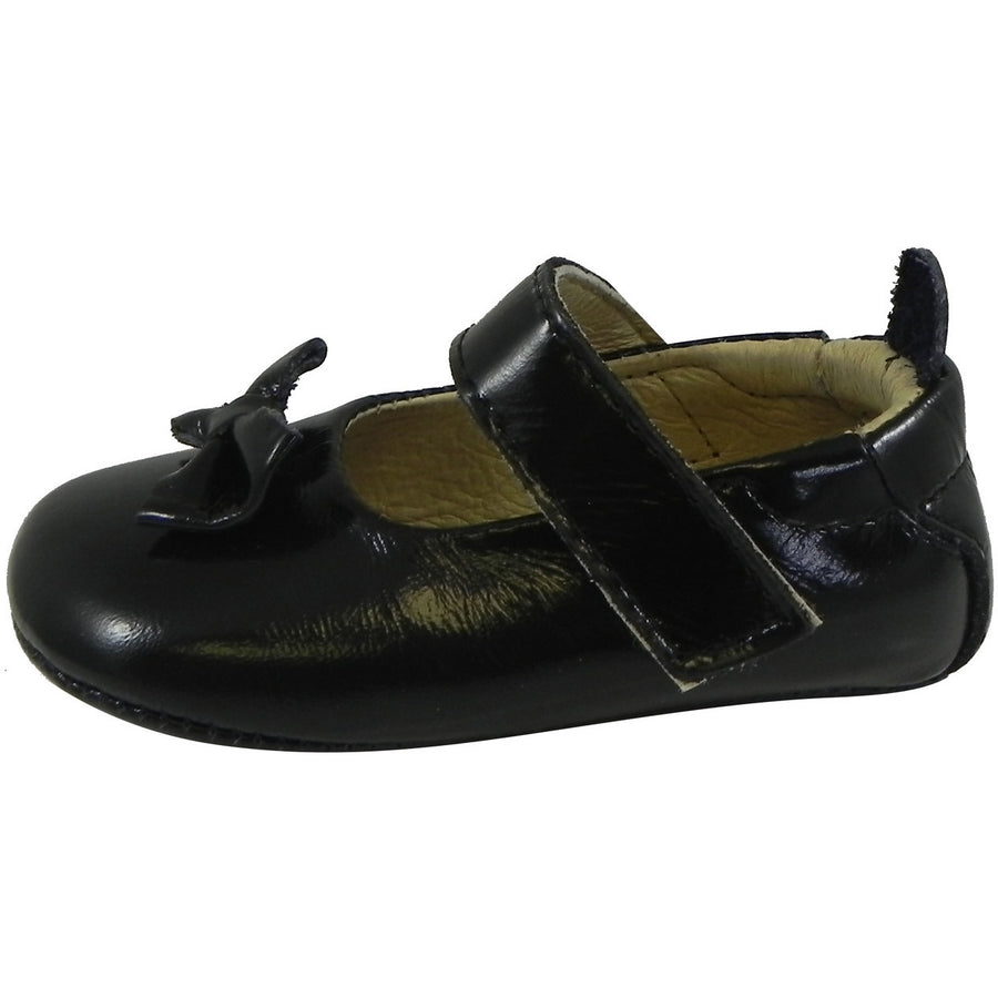 Old Soles Girl's 067 Dream Mary Jane Flat Black Patent - Just Shoes for Kids
 - 2