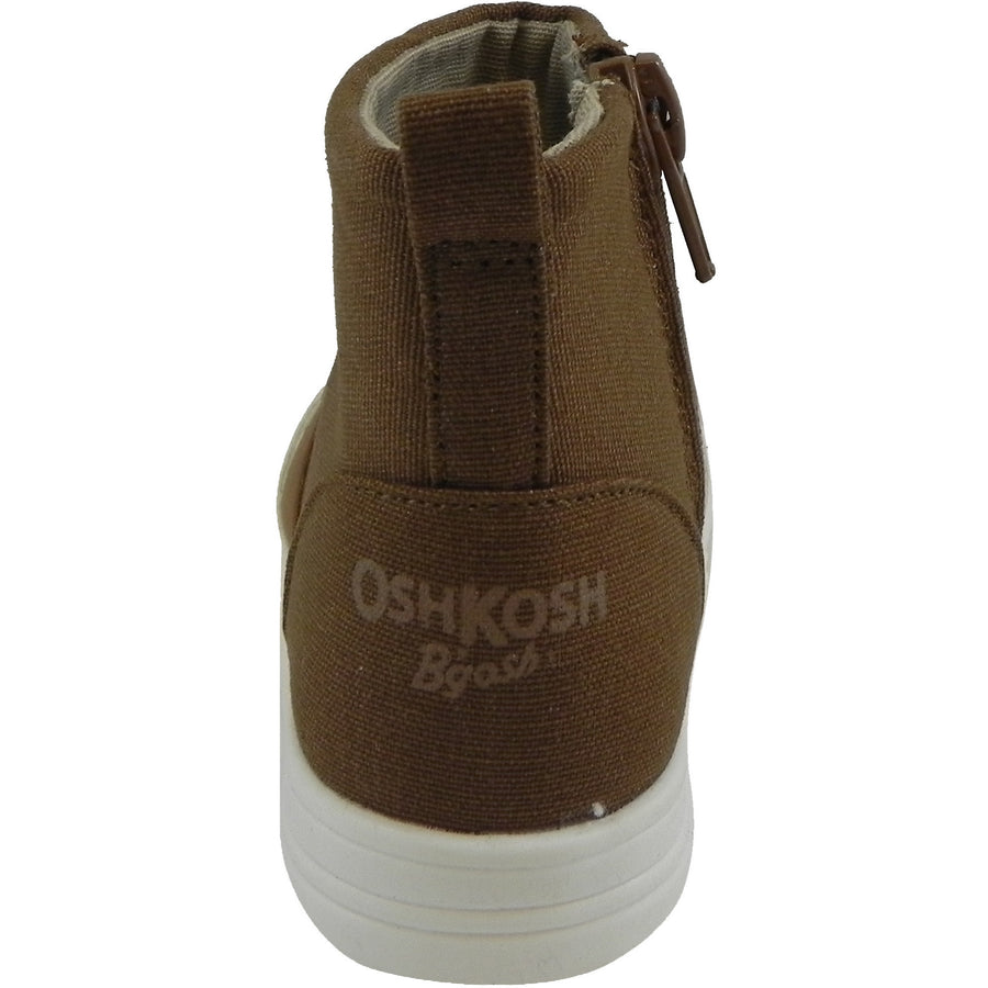 OshKosh Girl's Foxy Brown Fox Zip Up Ankle Bootie Boot Shoe Brown - Just Shoes for Kids
 - 3