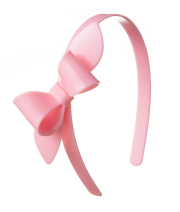 Lilies & Roses NY Soft Pink Bow Headband
