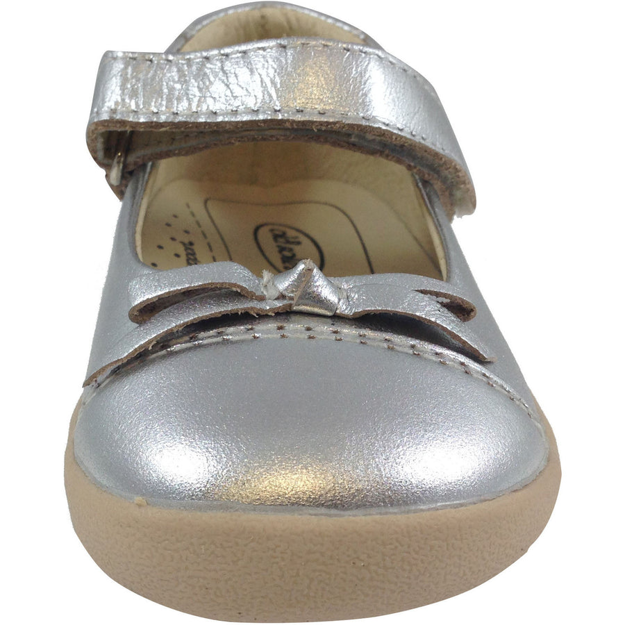 Old Soles Girl's 313 Silver Sista Flat - Just Shoes for Kids
 - 5