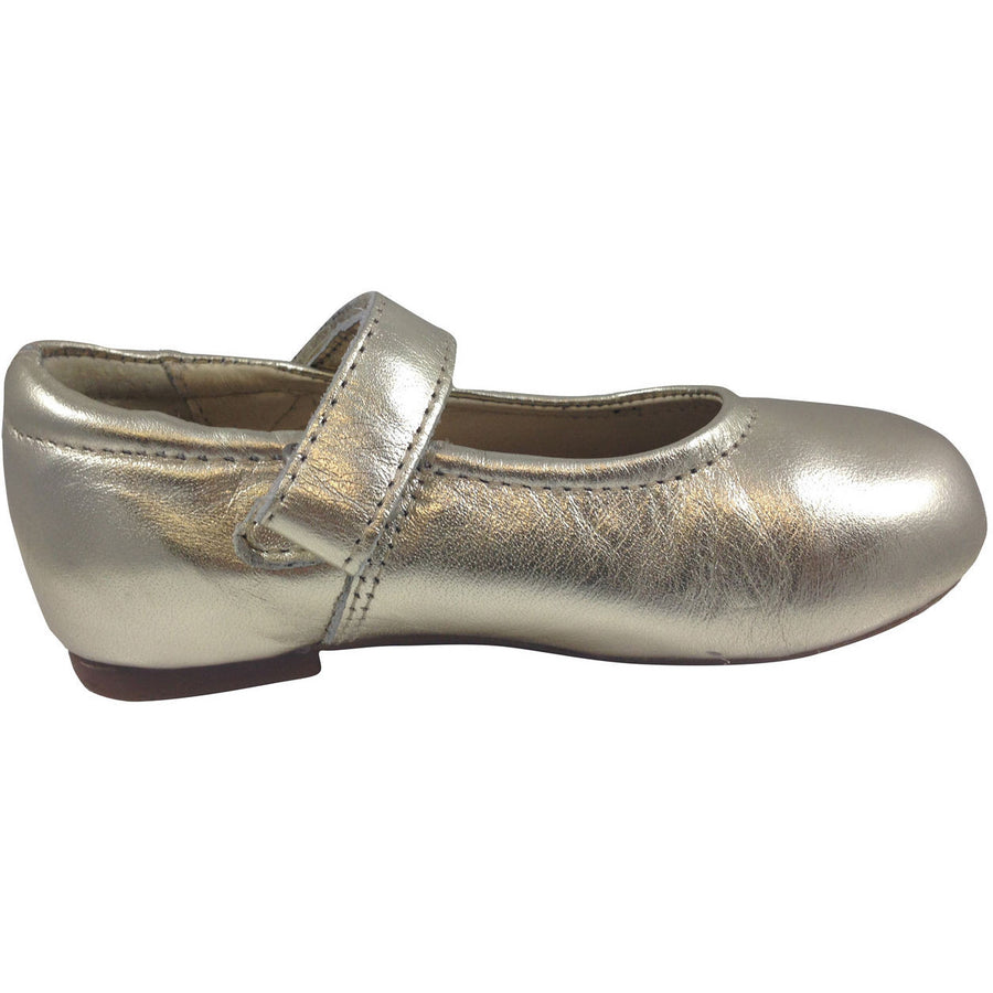 Old Soles Girl's Gold Praline Flat - Just Shoes for Kids
 - 2