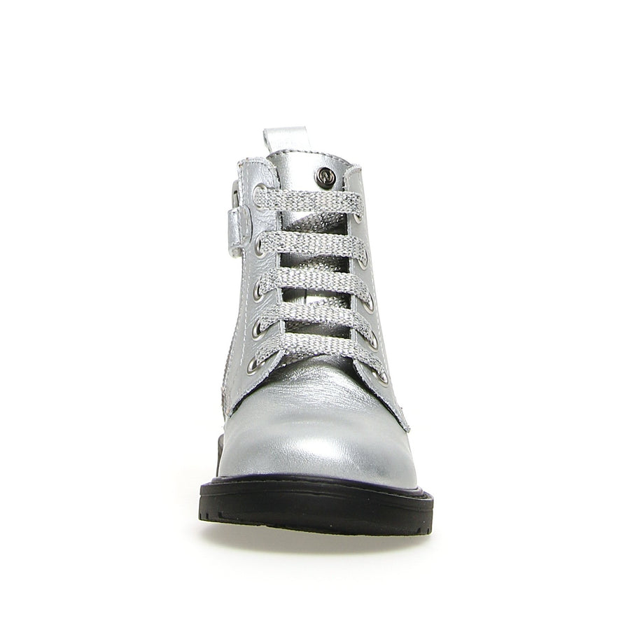 Naturino Girl's Barnett Boots - Silver