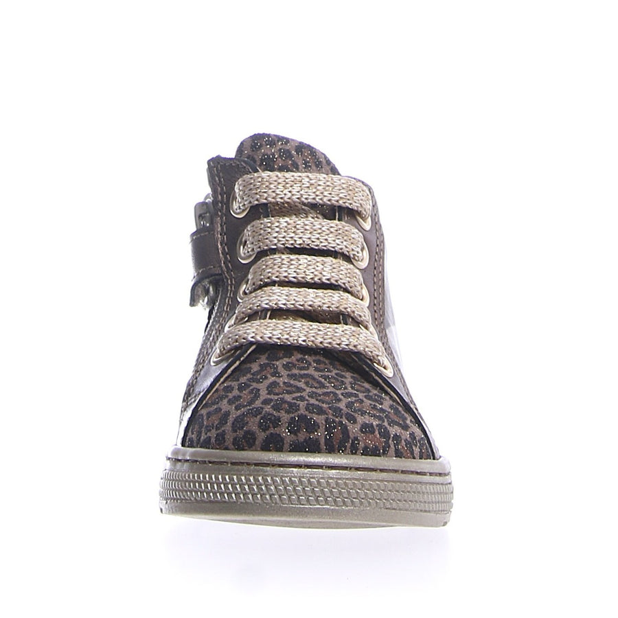 Naturino Girl's Emiane Side Zip Jaguar Lam/Kamo Lux/Lam Platino Sneaker Shoes