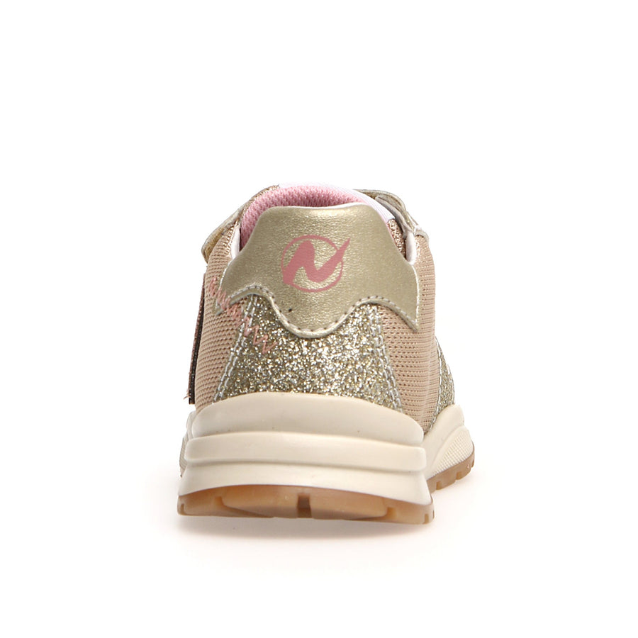 Naturino Girl's Quelly Sneakers - Platinum-Cipria
