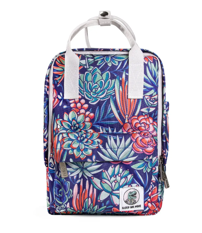 succulent backpack Sleep No More Preschool Backpack, Succulent Print