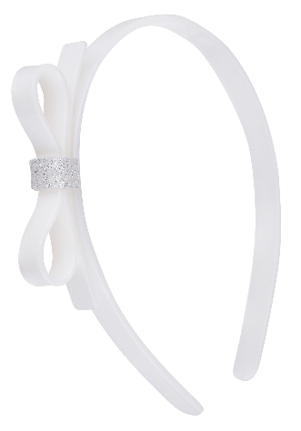 Thin Headband On/Off - White, Headbands