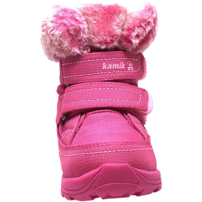 Kamik Girl's Leaf Snow Boots, Magenta