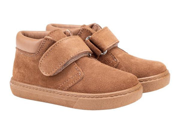 Igor Boy's and Girl's Tui Napa Chukka Boot (Leather Lining), Marron