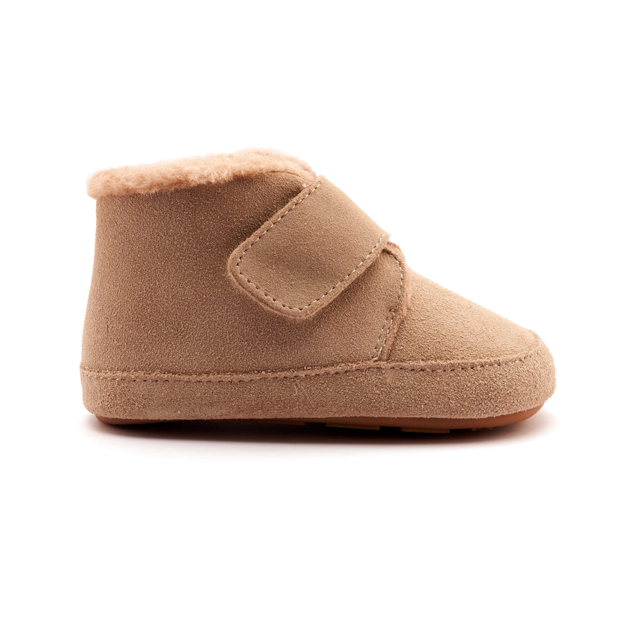 Old Soles Boy's and Girl's Shloofy Casual Shoes - Sand Suede