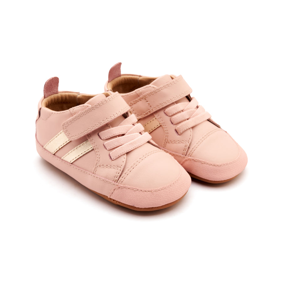 Old Soles Girl's Low Roller Casual Shoes - Dalia / Gold