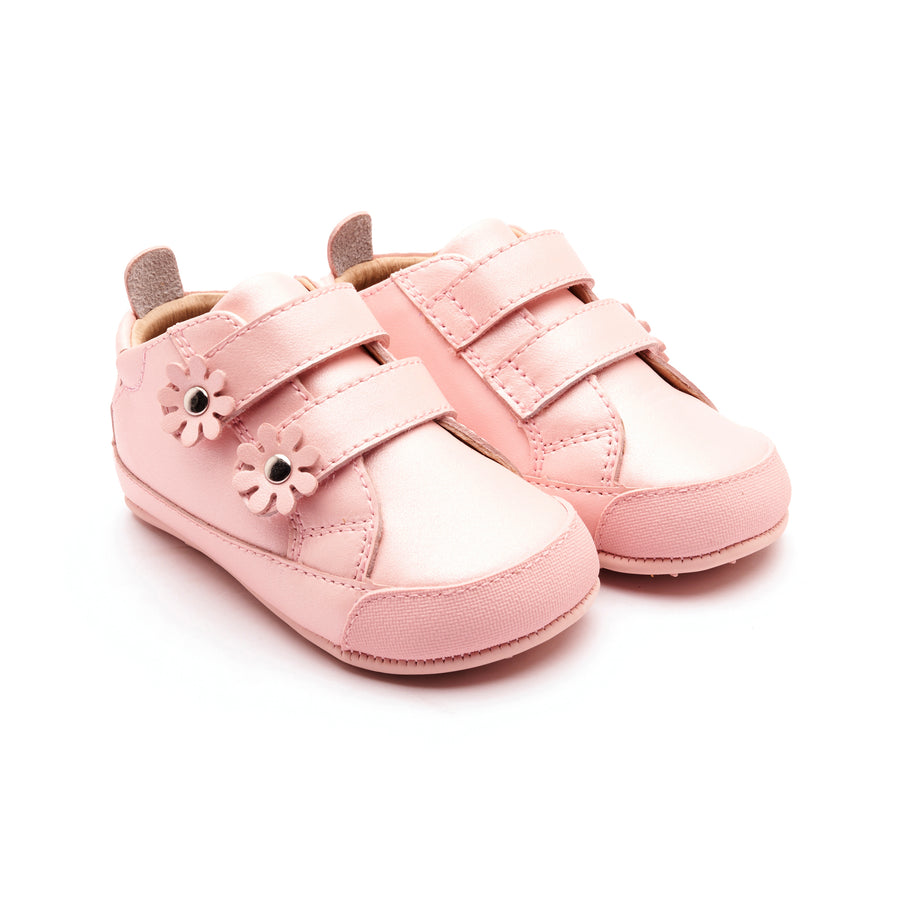 Old Soles Girl's 0084RT Flower Baby Casual Shoes - Nacardo Dalia / Nacardo Dalia Sole