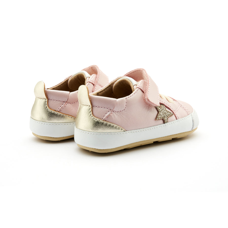 Old Soles Girl's 0085RT Platinum Bub Casual Shoes - Nacardo Dalia / Gold / Glam Gold / Gold Sole