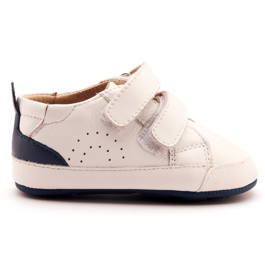 Old Soles Boy's Baby Tot Casual Shoes - Snow / Denim