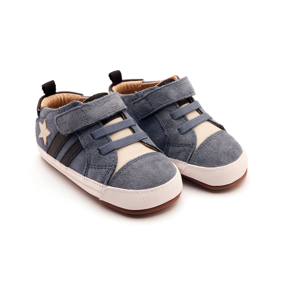 Old Soles Boy's Wos Baby Casual Shoes - Denim Suede