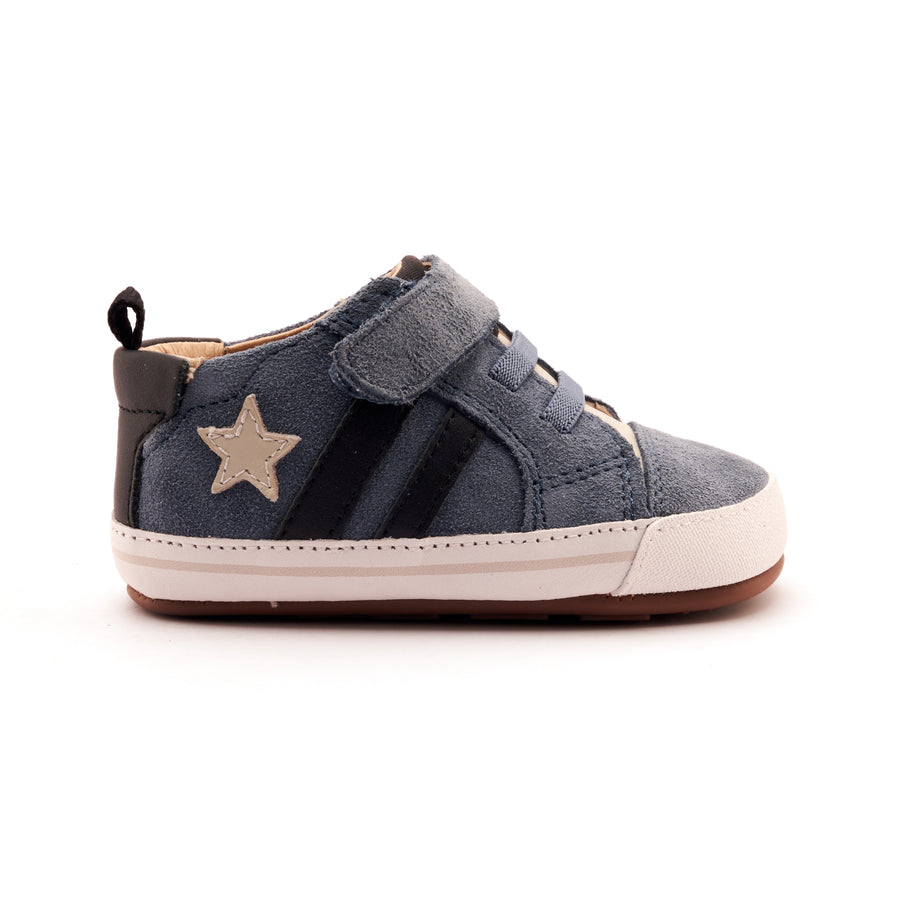 Old Soles Boy's Wos Baby Casual Shoes - Denim Suede