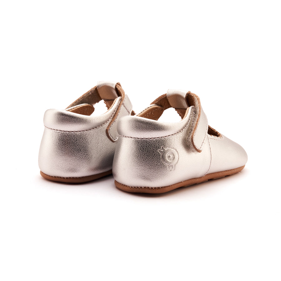 Old Soles Girl's Rose Baby Casual Shoes - Silver