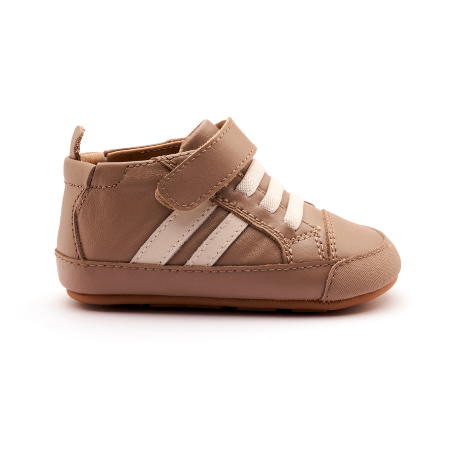 Old Soles Boy's and Girl's High Roller Shoes - Shoe Taupe / Sporco