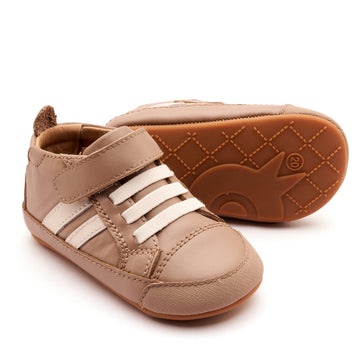 Old Soles Boy's and Girl's High Roller Shoes - Shoe Taupe / Sporco