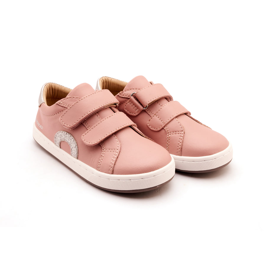 Old Soles Girl's Kix Casual Shoes - Kiss / Glam Argent / Silver