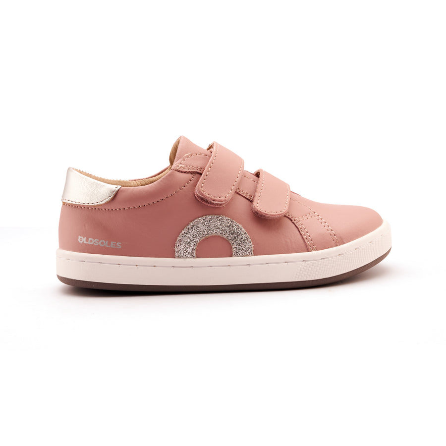 Old Soles Girl's Kix Casual Shoes - Kiss / Glam Argent / Silver