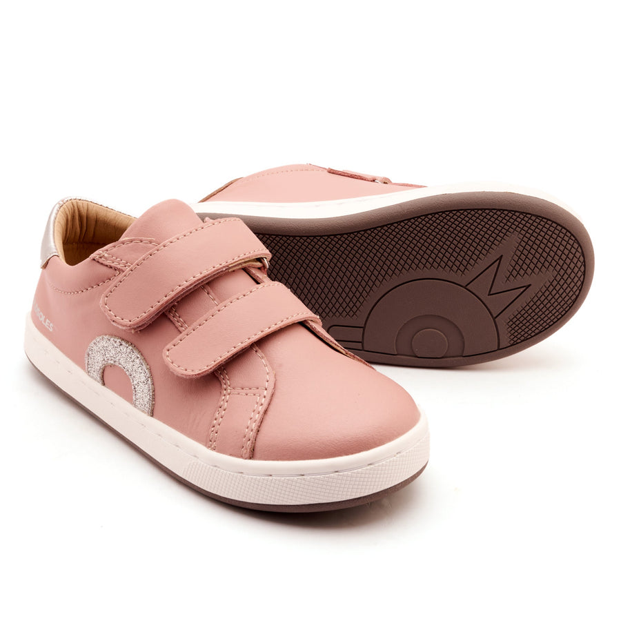 Old Soles Girl's Kix Casual Shoes - Kiss / Glam Argent / Silver