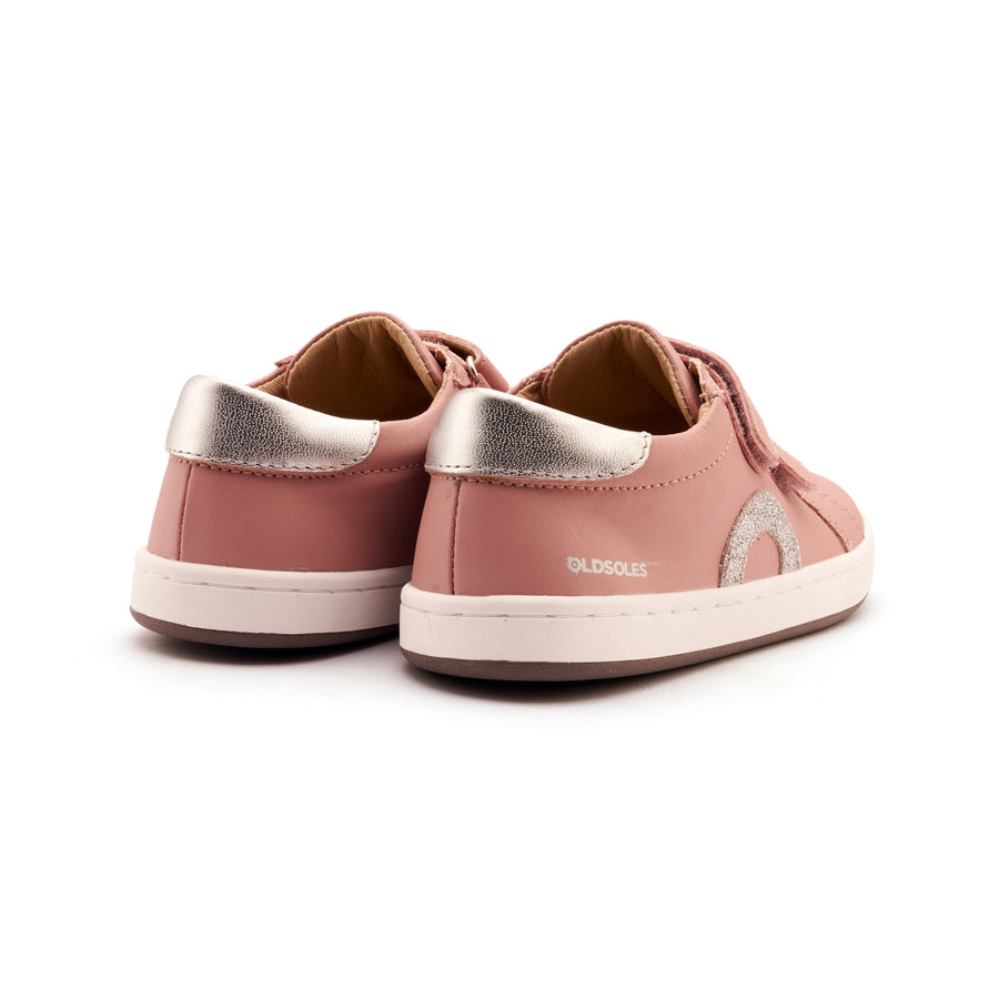 Old Soles Girl's Kix Casual Shoes - Kiss / Glam Argent / Silver