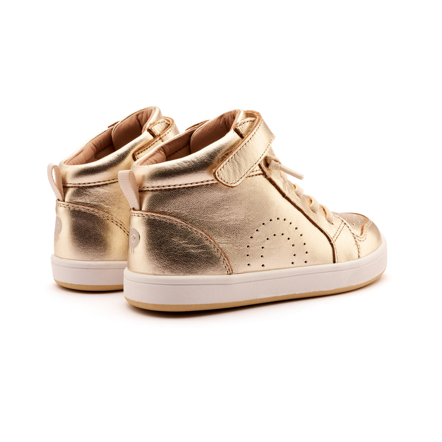 Old Soles Boy's and Girl's The Skill Casual Shoes - Gold