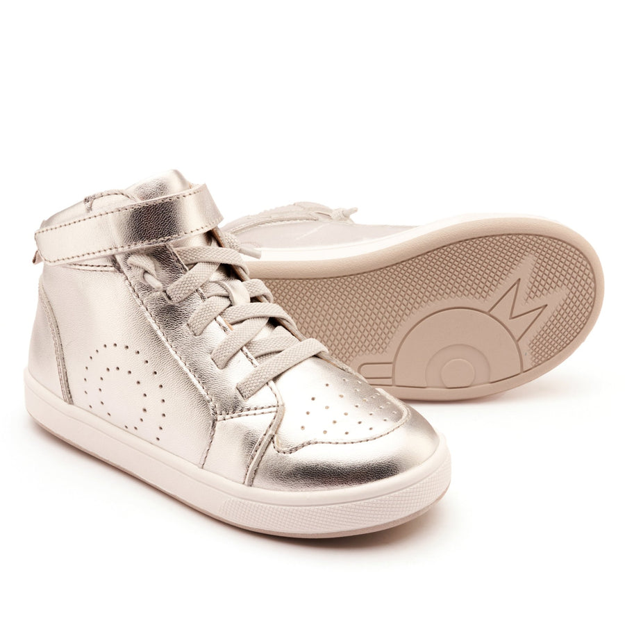 Old Soles Boy's and Girl's The Skill Casual Shoes - Silver