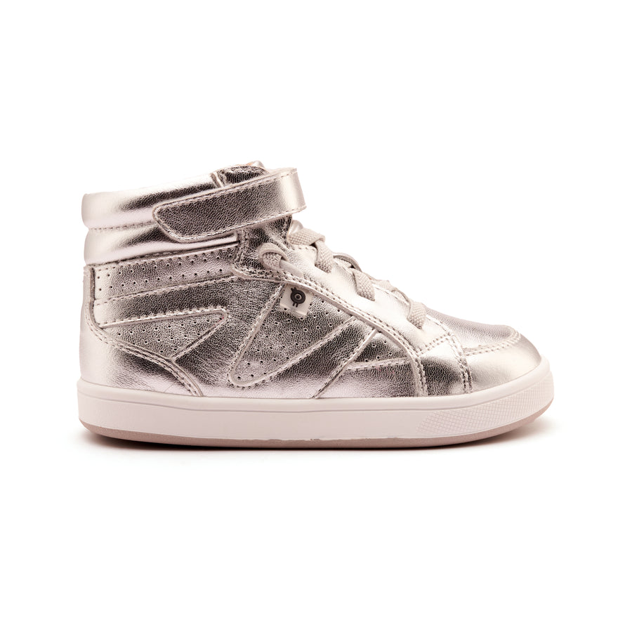 Old Soles Boy's and Girl's Cheersta Casual Shoes - Silver