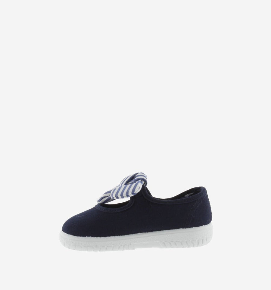 Victoria Girl's OJALÁ Canvas Mary Jane Shoes - Marino