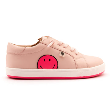 Old Soles Girl's Smiley Jumpa Casual Shoes - Nacardo Dalia / Fluro Pink