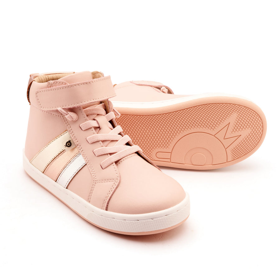 Old Soles Girl's High Sun Ray Casual Shoes - Powder Pink