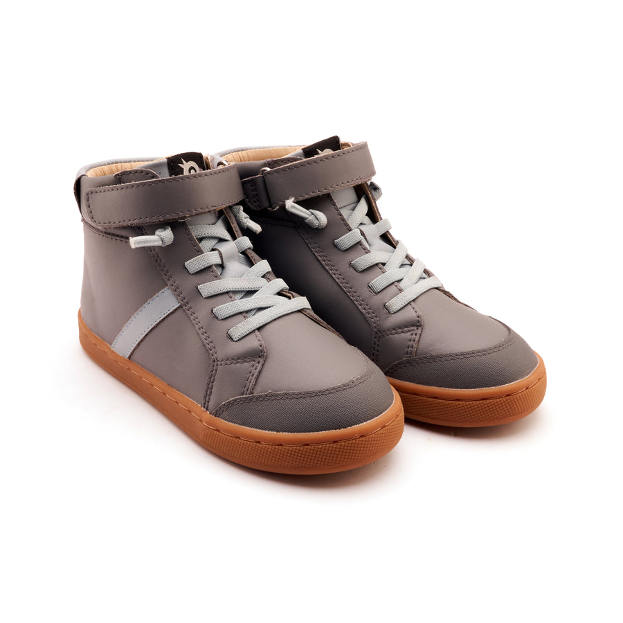 Old Soles Boy's Urban Roadway Casual Shoes - Shadow / Dusty Blue